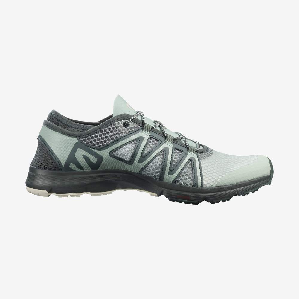 Turquoise Grey Salomon Crossamphibian Swift 2 Men\'s Water Shoes | 546028BCY