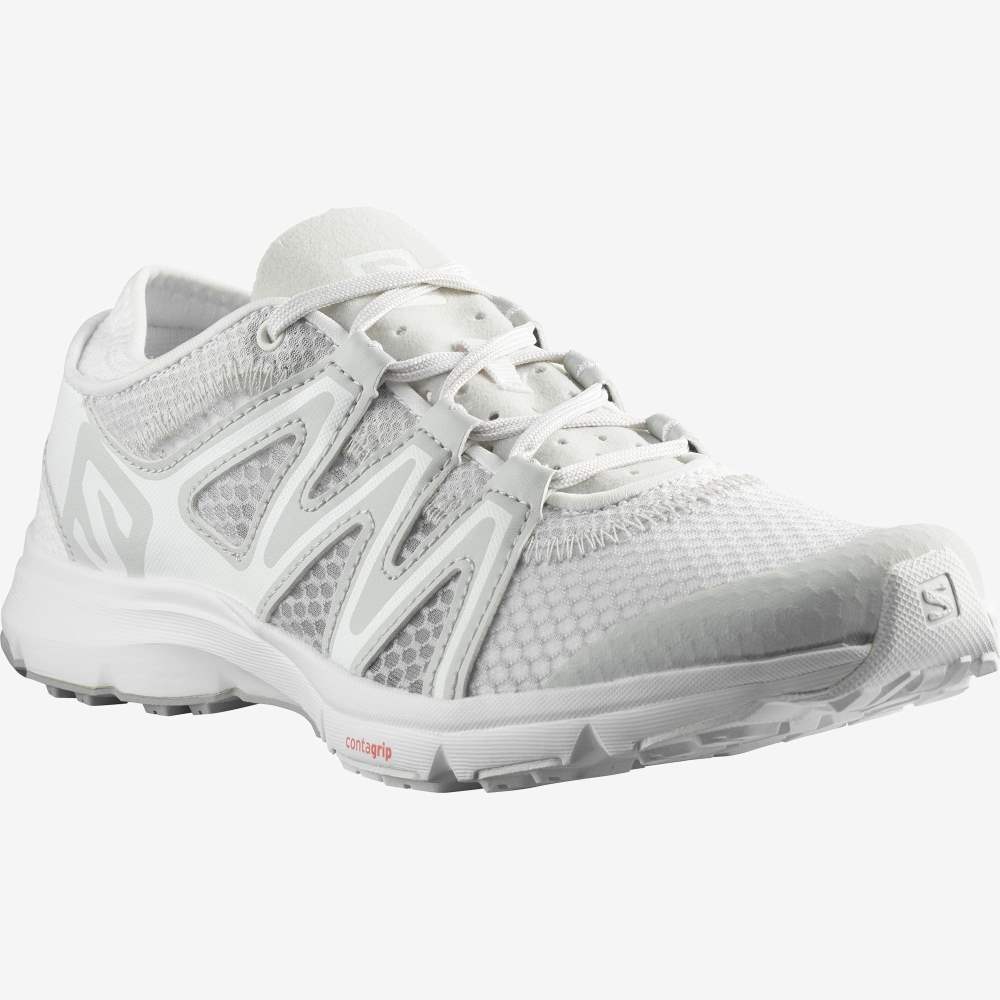 White Salomon Crossamphibian Swift 2 Women's Water Shoes | 960453UVW