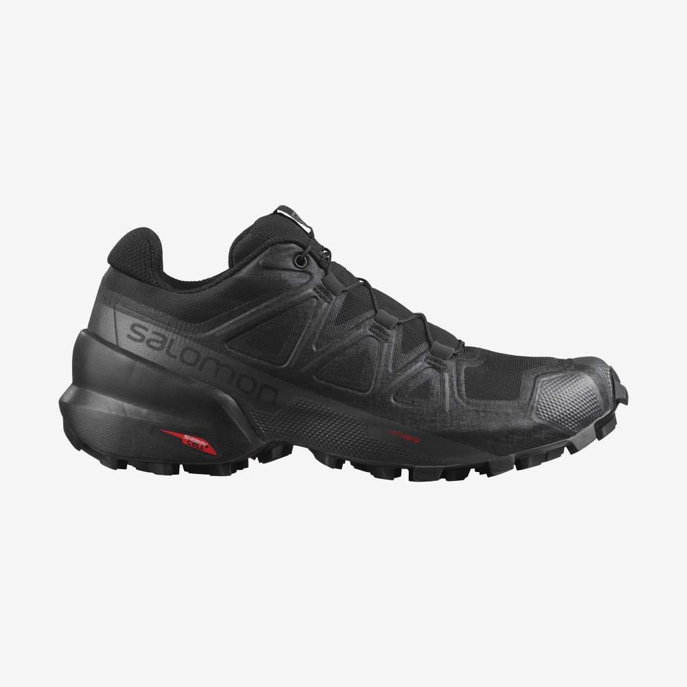 Black Salomon Speedcross 5 Women's Trail Running Shoes | 305148PCK