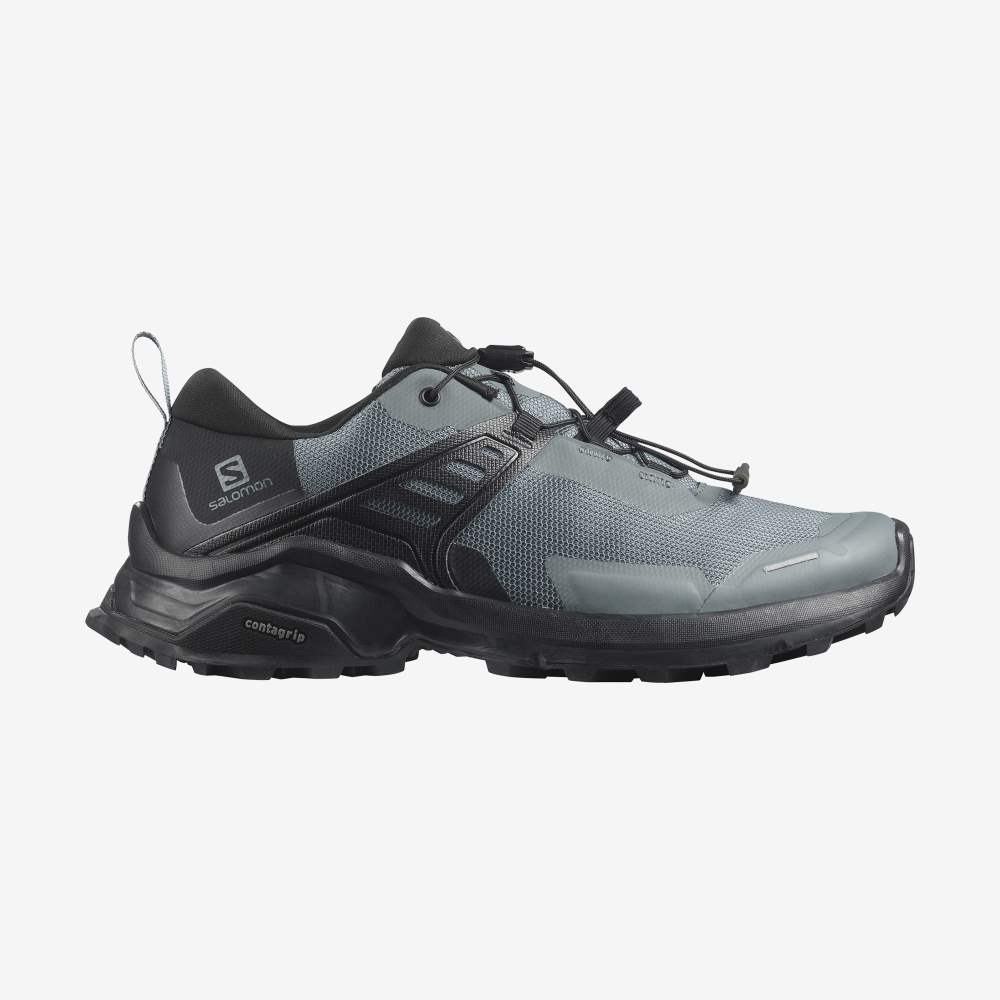 Black Salomon X Raise Women's Hiking Shoes | 562703AMZ