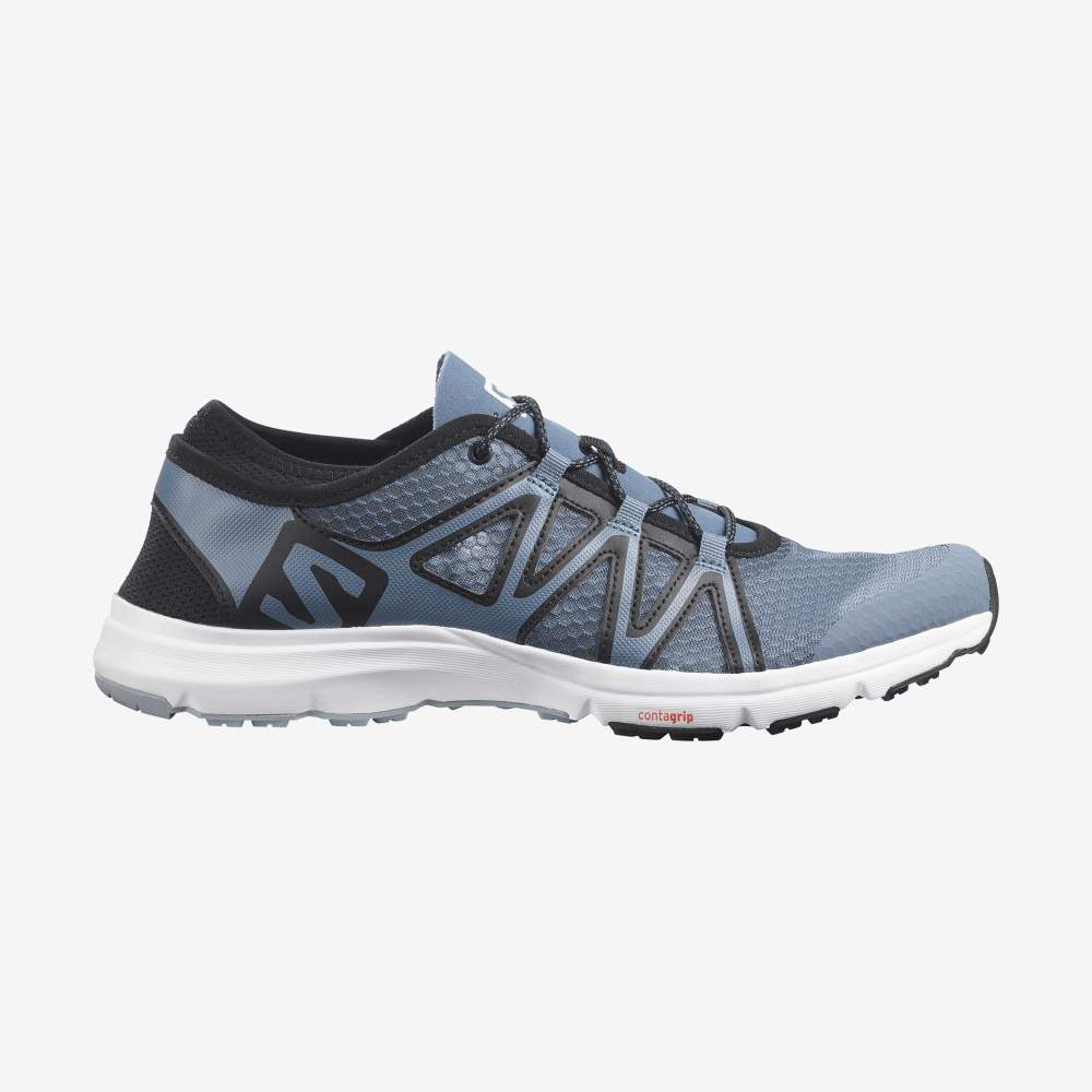 Blue Black Salomon Crossamphibian Swift 2 Men's Water Shoes | 216790ZML