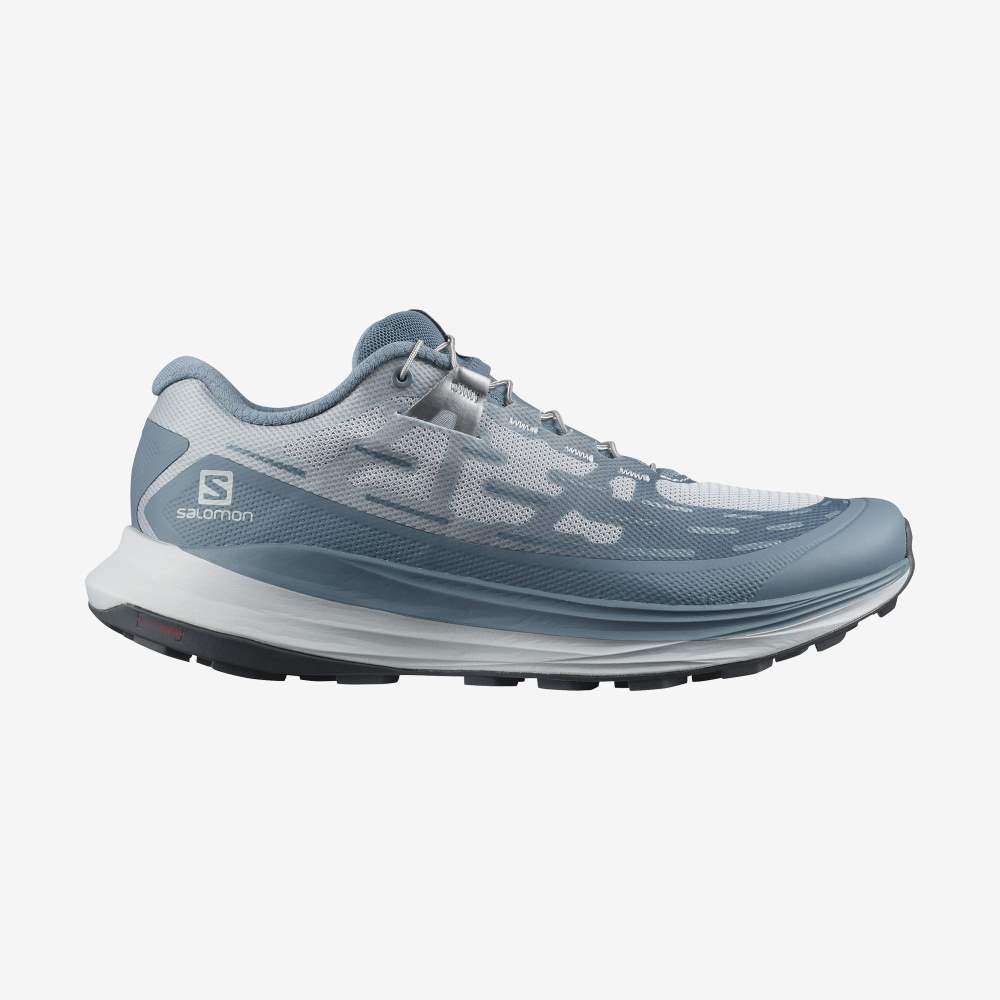 Blue Grey Salomon Ultra Glide Women's Trail Running Shoes | 832197OTY