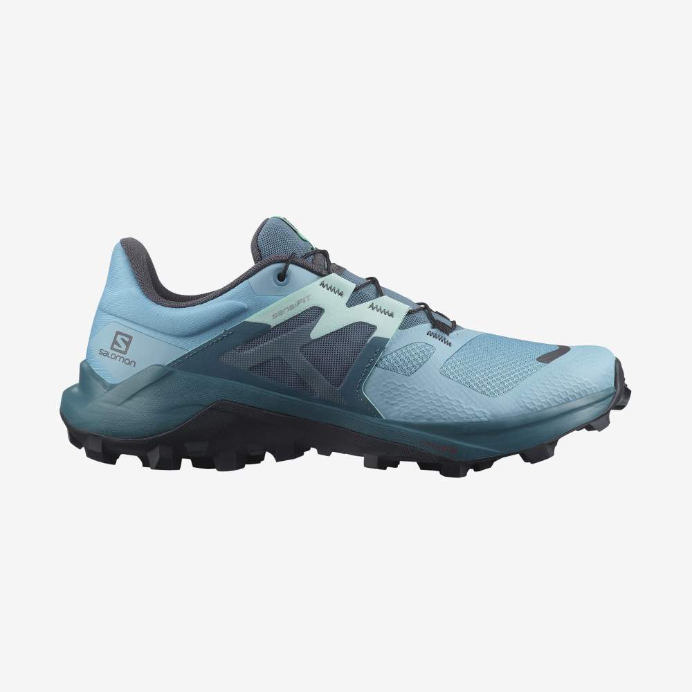 Blue Salomon Wildcross 2 Women's Trail Running Shoes | 482953YGU