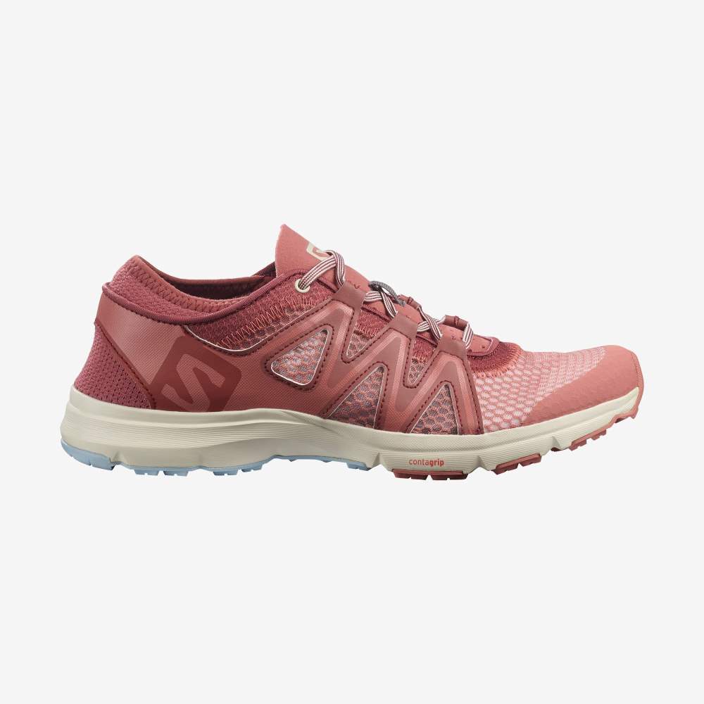 Dark Red Salomon Crossamphibian Swift 2 Women's Water Shoes | 287413FTL