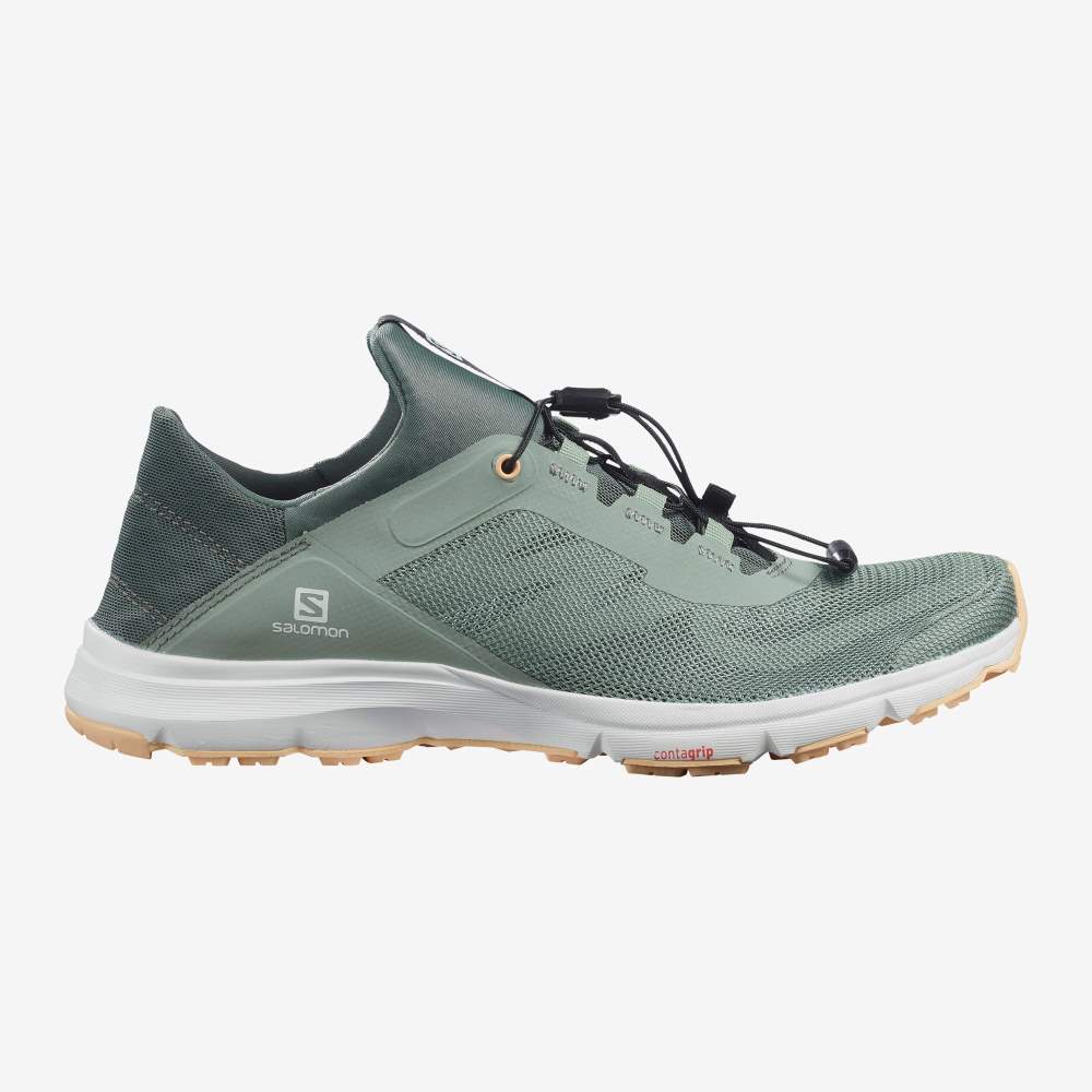 Green Salomon Amphib Bold 2 Women's Water Shoes | 740256VZM