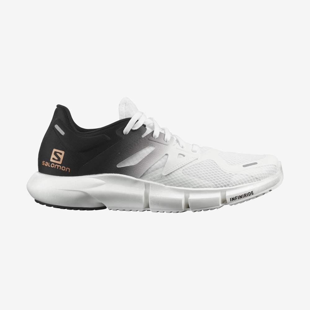 White Black Salomon Predict 2 Men's Running Shoes | 681975MXL