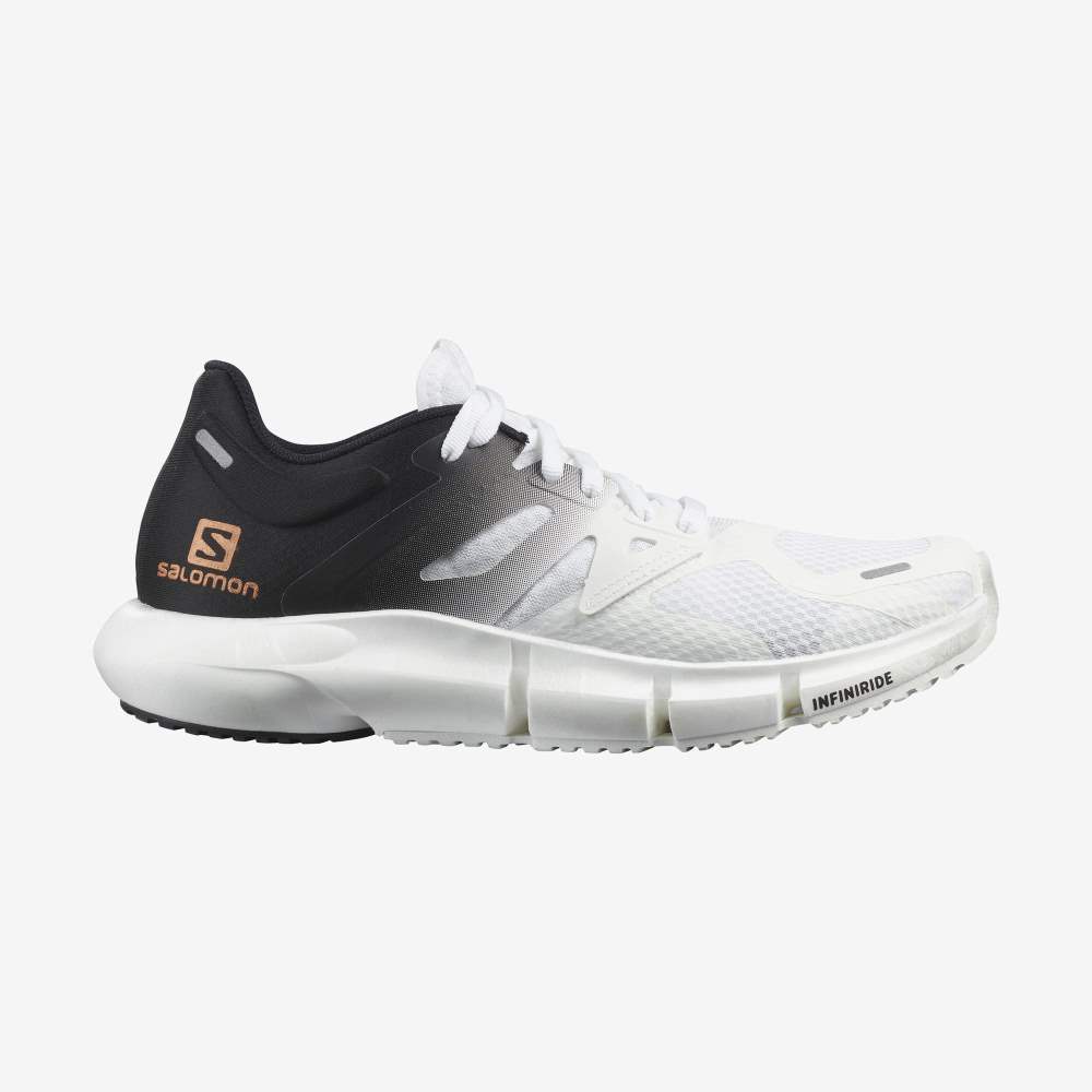 White Black Salomon Predict 2 Women's Running Shoes | 180437IMP